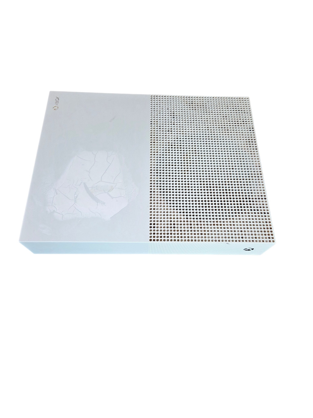 Xbox One S All Digital Edition White Console Top Cover with Power Cord - Picture 8 of 9